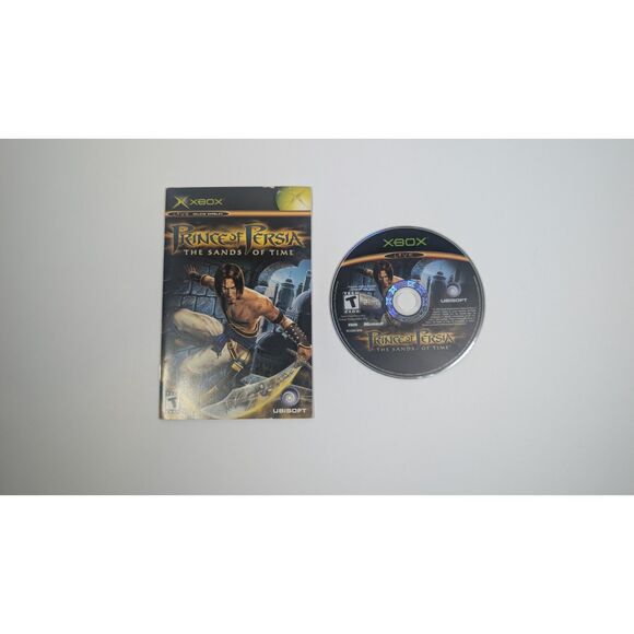 Prince of Persia: The Sands of Time (Microsoft Xbox, 2003) Disc & Manual Only - Picture 1 of 2